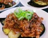 ☆茄子の味噌ひき肉のせ☆作り方6写真