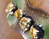 ささみの大葉とチーズの黒ごま巻き作り方7写真