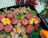簡単に！お花弁当！【ウインナーフラワー】作り方2写真