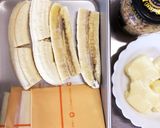 モリモリ!チーズとバナナのサンドイッチ作り方1写真