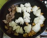 ステーキとガーリックライス作り方4写真