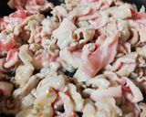 簡単ヘルシー♡おかひじきと豚肉の炒め物♡作り方3写真