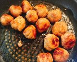 揚げない！時短☆簡単☆豚こま肉団子の酢豚作り方6写真