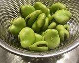 そら豆の煮物作り方1写真