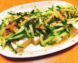 １分で旨い！きゅうりやっこ作り方4写真
