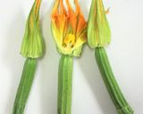 花ズッキーニのリゾット詰めチーズグリル作り方2写真