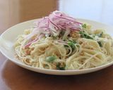 ひきわり納豆とヨーグルトでそうめん作り方4写真