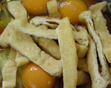 白だしと油揚げの玉子丼作り方2写真