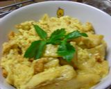 白だしと油揚げの玉子丼作り方3写真
