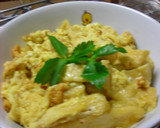 白だしと油揚げの玉子丼作り方3写真