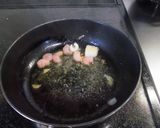 シーフードクリームソースパスタ作り方10写真