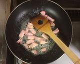 超簡単☆濃厚！アボカドカルボナーラ丼作り方4写真