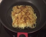 簡単！安い！楽！具なしかた焼きそば作り方1写真