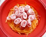 レンジで簡単！人参しゃぶしゃぶ作り方2写真