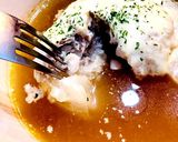 ひき肉入り〜丸ごと新玉ねぎのスープ♬作り方6写真
