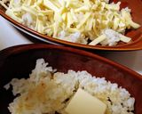 レンジで簡単！チーズリゾット風作り方1写真