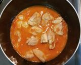 鶏もも肉のトマトソース煮込み作り方5写真