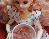 リカちゃんサイズ♡節約マグロ飯(たたき)作り方3写真