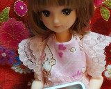 リカちゃんサイズ♡節約マグロ(とろろ)ꕤ作り方1写真
