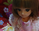 リカちゃんサイズ♡節約マグロ(とろろ)ꕤ作り方3写真