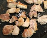 男子高生弁当☆ナスと鶏もも肉炒め作り方1写真
