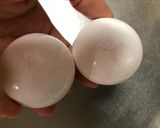 ゆで時間3分で☆光熱費節約 固ゆで卵作り方1写真