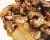 豚肉と玉ねぎの生姜炒め作り方4写真