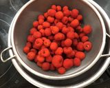 ラカントで☆糖質オフの野いちごジャム作り方2写真