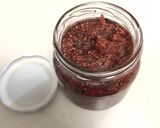 ラカントで☆糖質オフの野いちごジャム作り方8写真