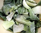 青梗菜とホタテ風味かまぼこの炒め作り方3写真