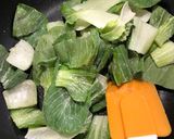 青梗菜とホタテ風味かまぼこの炒め作り方6写真