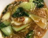 青梗菜とホタテ風味かまぼこの炒め作り方9写真