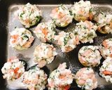 茄子の海老しんじょう揚げ作り方6写真