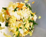 レンジでライスお好み焼き作り方5写真