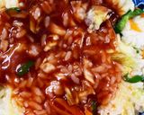 レンジでライスお好み焼き作り方7写真