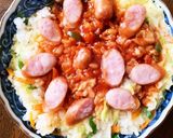 レンジでライスお好み焼き作り方9写真
