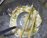 *そら豆と鶏のささ身のかき揚げ*作り方2写真