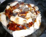 たけのこと舞茸の豚巻き甜麺醤ソース作り方5写真