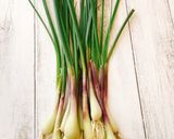 島らっきょうの塩漬け作り方1写真