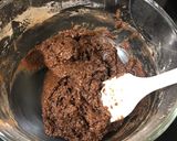 ざくざく玄米フレークチョコクッキー作り方2写真