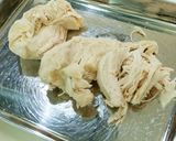 ~鶏むね~おろし黒酢ソースのサラダチキン作り方4写真