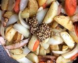 粒マスタードのジャーマンポテト作り方4写真