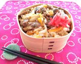 ☆蛤の佃煮で簡単炊き込みご飯☆作り方3写真