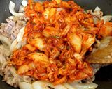 男の胃袋鷲掴み！激ウマ☆豚キムチパスタ作り方6写真