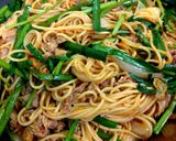 男の胃袋鷲掴み！激ウマ☆豚キムチパスタ作り方10写真