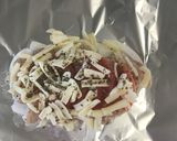 ササミのトマトバジルチーズ焼き作り方2写真