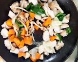 ミニトマトスナップエンドウ胸肉塩だれ炒め作り方10写真