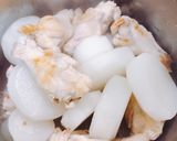 圧力鍋で大根と手羽元 柔らか煮♡作り方4写真