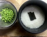 色鮮やかなグリーンピースごはん作り方5写真