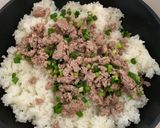 ♡肉そぼろチャーハン♡作り方2写真